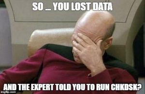 data recovery advice from an expert