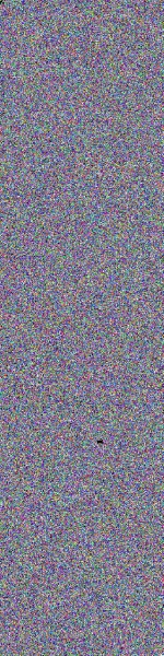 representation binary data of intact JPEG with ONE bad sector