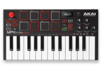 The AKAI MPK mini play MIDI keyboard
